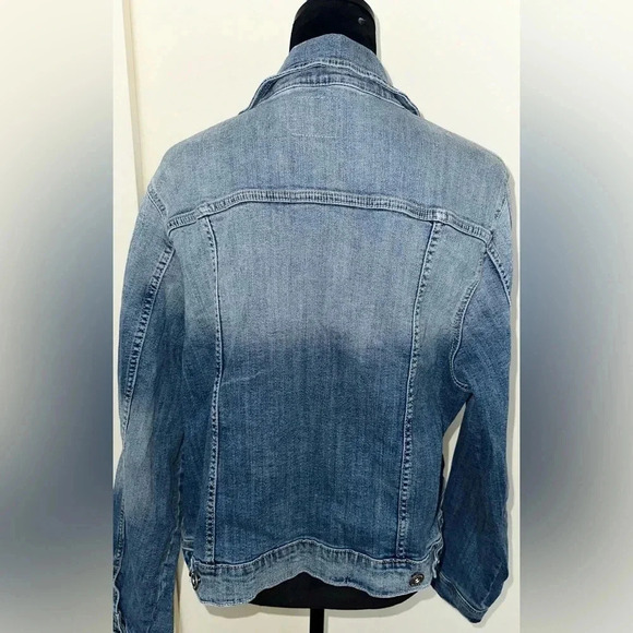 Torrid Distressed Denim Jean Jacket - Picture 4 of 8